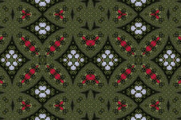 Wzory haftu na materiałach